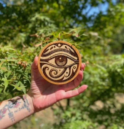 Egypte Sous-verres - Pyroart Louve de Lune