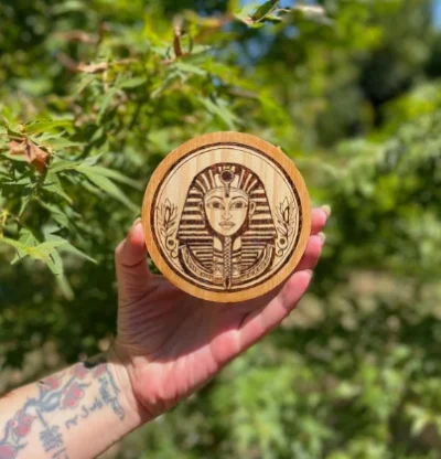 Egypte Sous-verres - Pyroart Louve de Lune