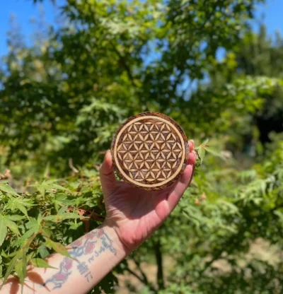 Zen Sous-verres - Pyroart Louve de Lune