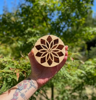 Zen Sous-verres - Pyroart Louve de Lune