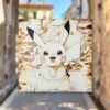 Décoration Pikachu en bois – Tableau Pokémon | Pyro’Art