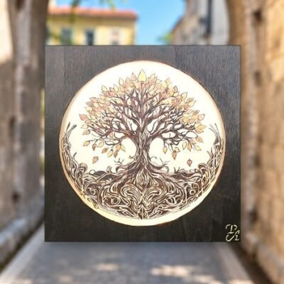 Une décoration murale en bois inspirée de la nature