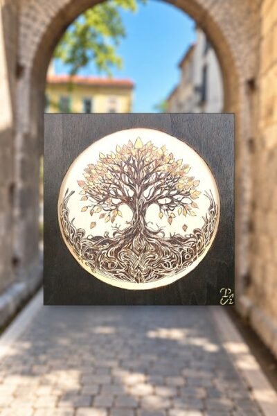 Une décoration murale en bois inspirée de la nature