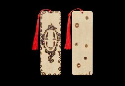 Marque-page Voyage de Chihiro Sans-Visage avec Noiraudes